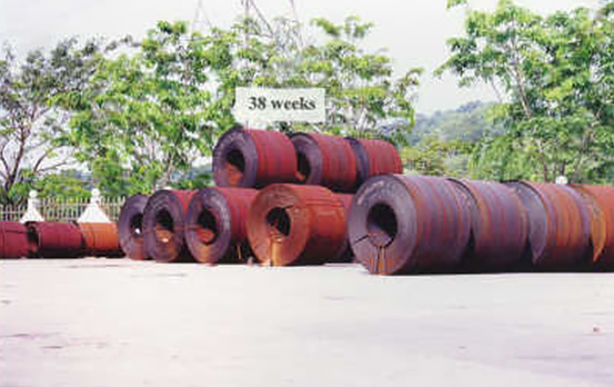 rusting